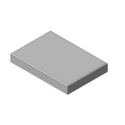 Betonová/žárobetonová deska spodní, střed KV IMPRESSION 3G 70.50.14 